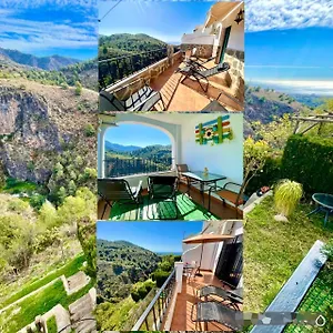 Appartement Axarquia , Frigiliana, Terraza Privada Con Vistas A La Montana Rio Y Al Mar, Frigiliana